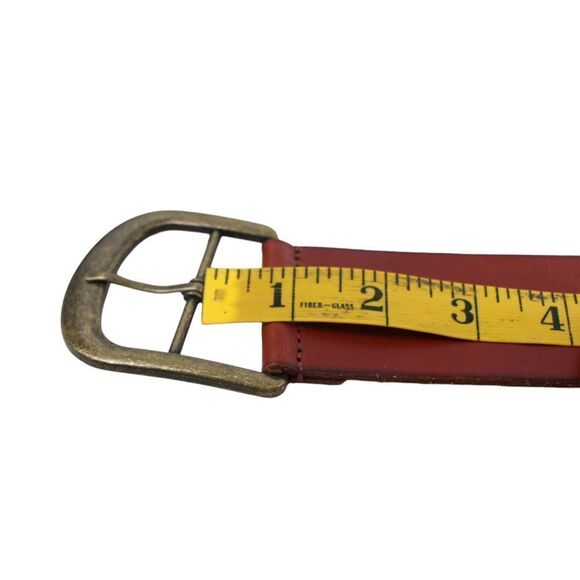 Chico's BROWN GENUINE LEATHER 1 7/8"Wd CASUAL DRESS WOMEN'S BELT Sz S (R62 - Picture 11 of 14